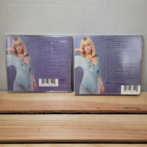 CD Cher The Very Best Of w/ slip cover - Picture 4 of 4